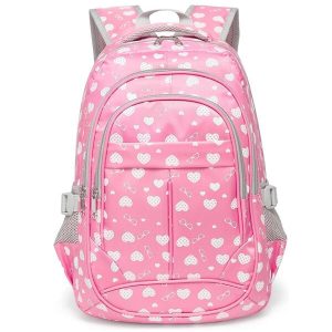 Boys Backpacks For Kids Girls Elementary School Bags Kindergarten High Middle School Bookbag With Abstract Geometric Prints Blue Mochilas Escolares Para Nias De 4 5 6 7 8 Aos Durable Back To School 5th 6th Grade Light Ages 8-10  6-8 10-12 Years Old Kids Backpack Travel Full Size Mochilas De Marca Para Nios Girls Elementary School Bag Kids Backpacks Cute Lightweight Bookbag For Student Children Waterproof Durable Gift Travel 17Inch Pink