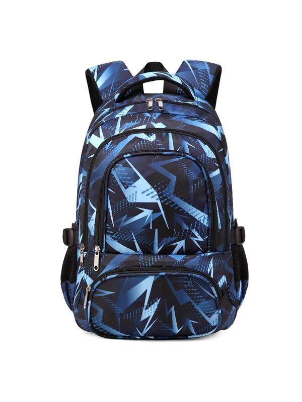 Kids Backpacks For Boys Teens Elementary Primary School Bag Durable Middle High School Bookbags Lightweight Sturdy Sport Travel Gift 17 Inch Mochila Para Nios Age 5-9 With Shoulder Bag Back Pack School Bags Camo Camouflage 6 4 To 7 8-12 3 5 10 14 8 9 12 11 10-12 Year Old Daypack Purse Rucksack Water Resistant Lightweight Durable Heavy Duty Cool Stylish Fashion Blue